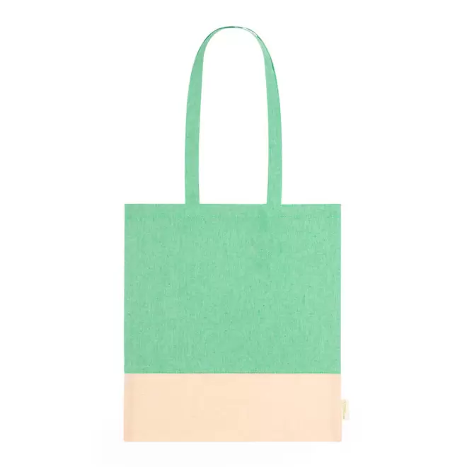 SAC SHOPPING RECYCLE PERSONNALISABLE 'FORCOLA' - vert