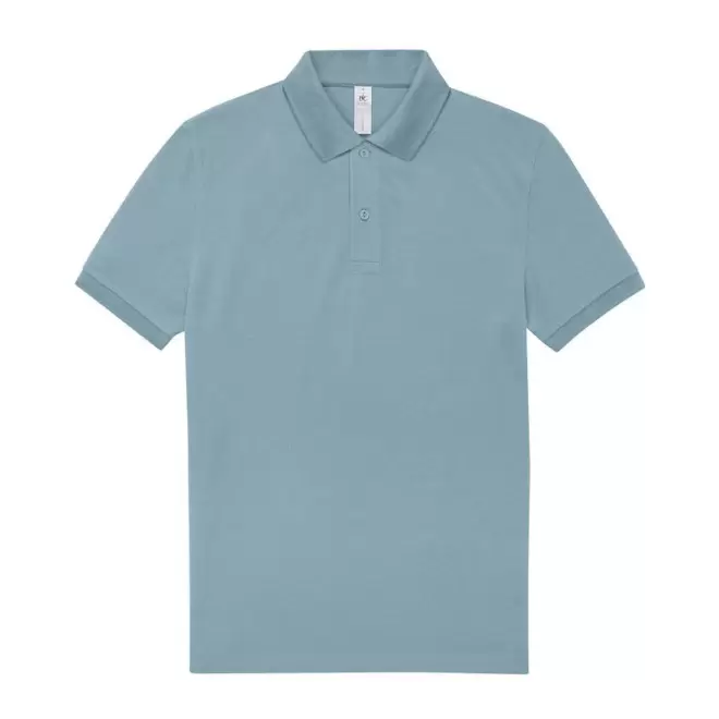 POLO PERSONNALISABLE B&C HOMME 210G 'ADIMO' - bleu amalfi