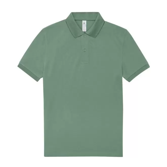 POLO PERSONNALISABLE B&C HOMME 210G 'ADIMO' - vert amalfi