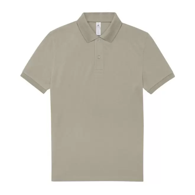 POLO PERSONNALISABLE B&C HOMME 210G 'ADIMO' - gris amalfi