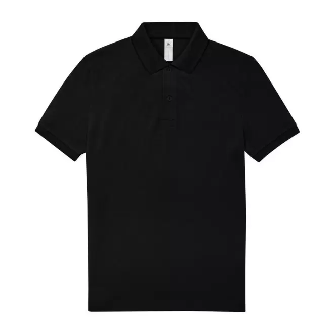 POLO PERSONNALISABLE B&C HOMME 210G 'ADIMO' - noir