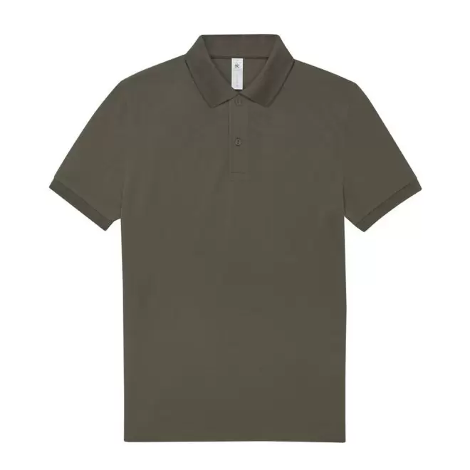 POLO PERSONNALISABLE B&C HOMME 210G 'ADIMO' - vert militaire