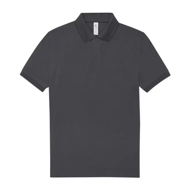 POLO PERSONNALISABLE B&C HOMME 210G 'ADIMO' - gris foncé