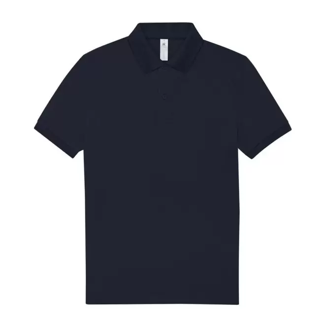 POLO PERSONNALISABLE B&C HOMME 210G 'ADIMO' - bleu marine