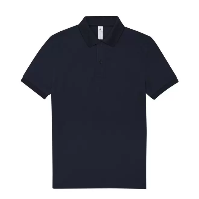 POLO PERSONNALISABLE B&C HOMME 210G 'ADIMO' - bleu nuit