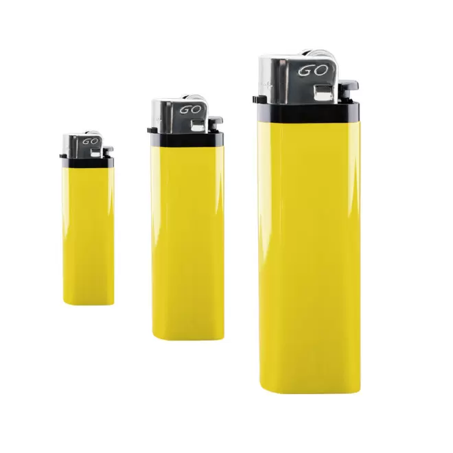 EXPRESS 72H - BRIQUET PUBLICITAIRE JETABLE 'URANUS' - jaune