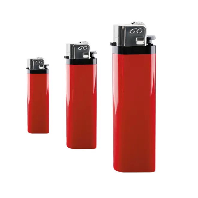 EXPRESS 72H - BRIQUET PUBLICITAIRE JETABLE 'URANUS' - rouge