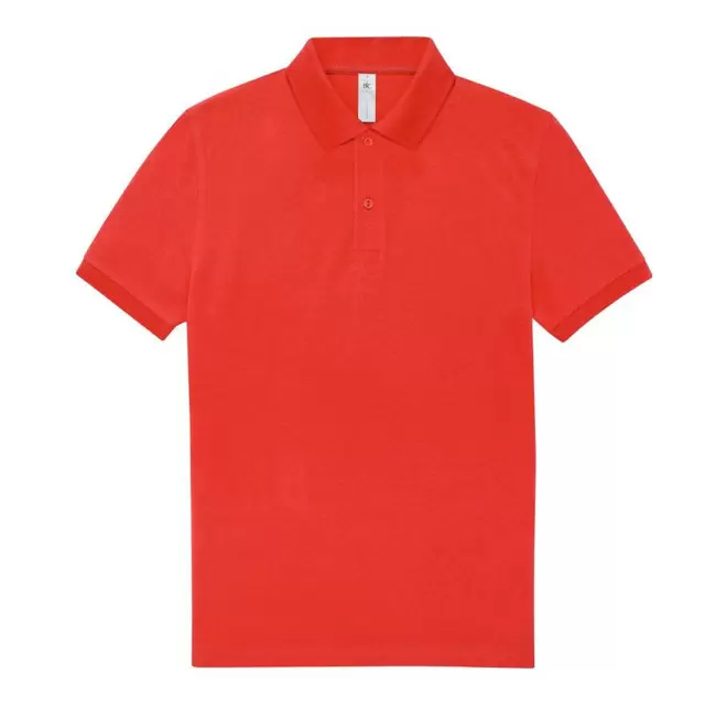 POLO PERSONNALISABLE B&C HOMME 210G 'ADIMO' - rouge
