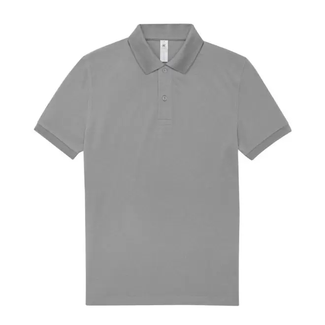 POLO PERSONNALISABLE B&C HOMME 210G 'ADIMO' - gris clair
