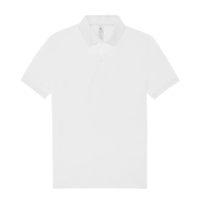POLO PERSONNALISABLE B&C HOMME 210G 'ADIMO' - blanc