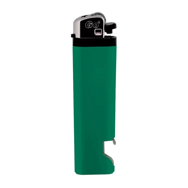 EXPRESS 72H - BRIQUET JETABLE DECAPSULEUR PUBLICITAIRE 'DRAGONI' - vert