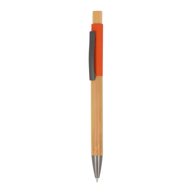 STYLO PERSONNALISABLE 'DANA BAMBOU' - orange