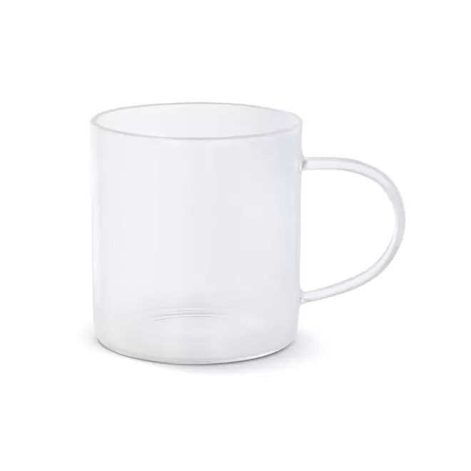MUG VERRE 300ML PERSONNALISABLE 'ACTYVO' - transparent