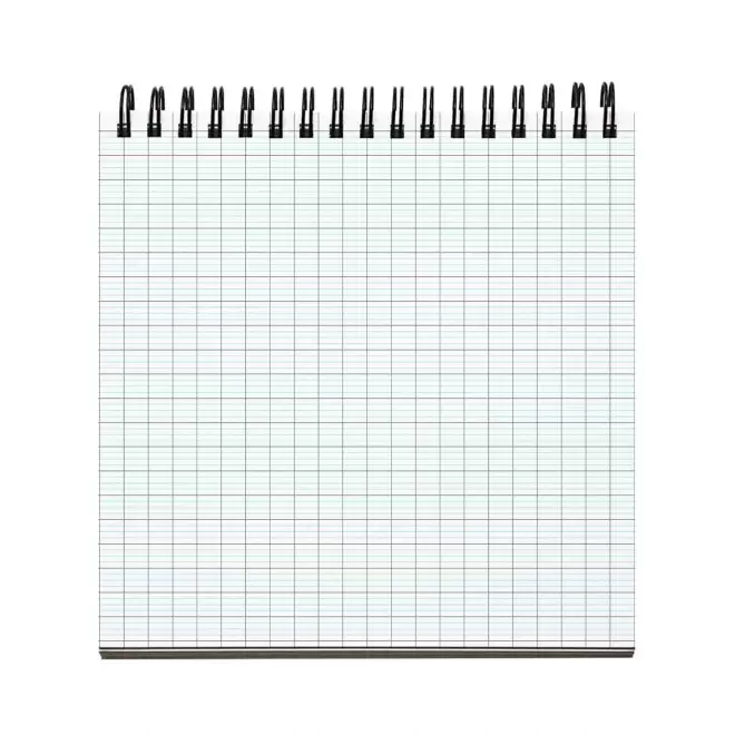 BLOC-NOTES SPIRALE CARRE PERSONNALISABLE 'SEDARI' 50PAGES - ligné