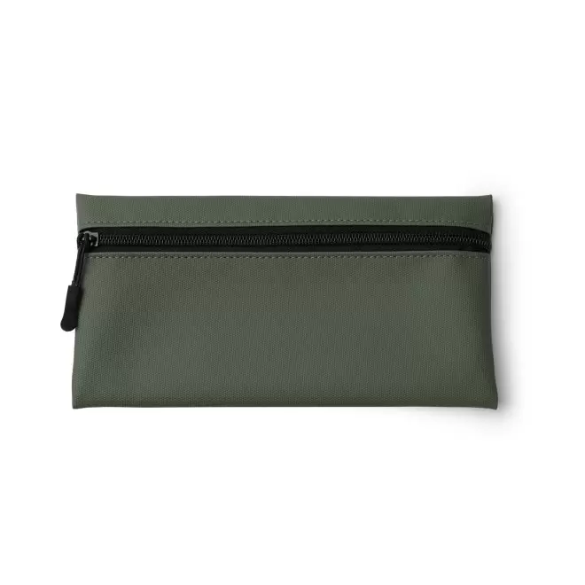 POCHETTE EN PU PERSONNALISABLE 'GAZOU' - vert