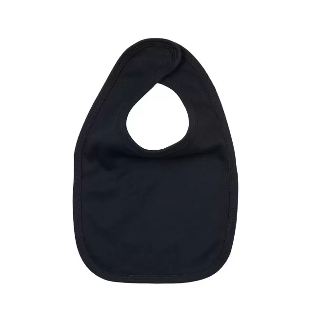 BAVOIR BEBE PERSONNALISABLE 'BABY BIB' - noir