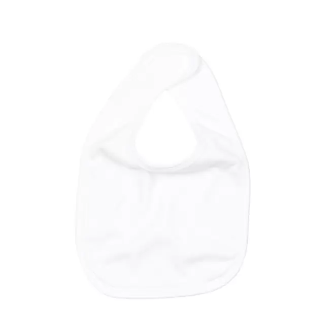BAVOIR BEBE PERSONNALISABLE 'BABY BIB' - blanc