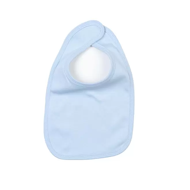 BAVOIR BEBE PERSONNALISABLE 'BABY BIB' - bleu clair