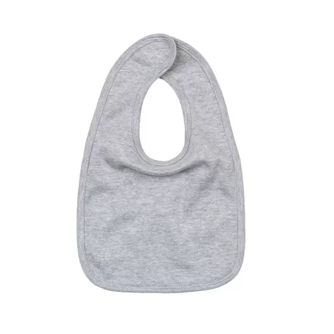 BAVOIR BEBE PERSONNALISABLE 'BABY BIB' - gris