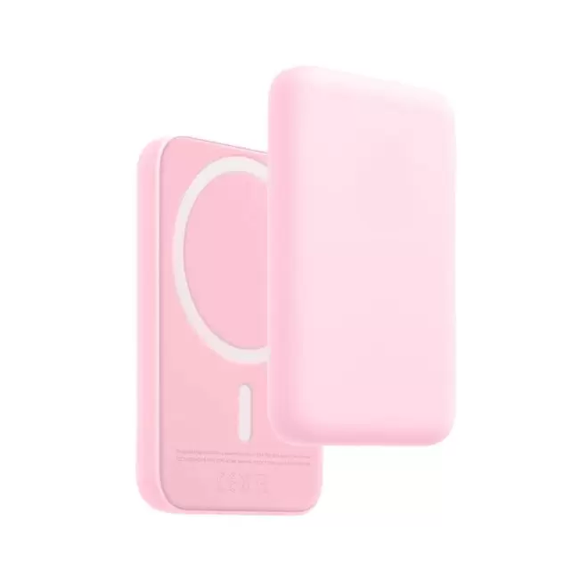POWERBANK MAGSAFE PERSONNALISABLE 5000 MAH 10W 'ARCONA' - rose