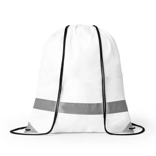 SAC A DOS PERSONNALISÉ RÉFLÉCHISSANT 'VISIBLE' - blanc