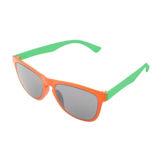 LUNETTES SOLEIL PERSONNALISABLES MIX & MATCH 'SUNWAY' - orange/vert