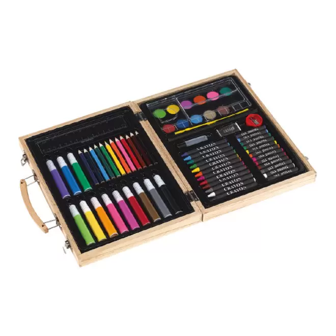 MALETTE DE DESSIN PUBLICITAIRE 'RITA' - bois