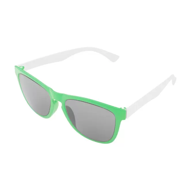 LUNETTES SOLEIL PERSONNALISABLES MIX & MATCH 'SUNWAY' - vert/blanc