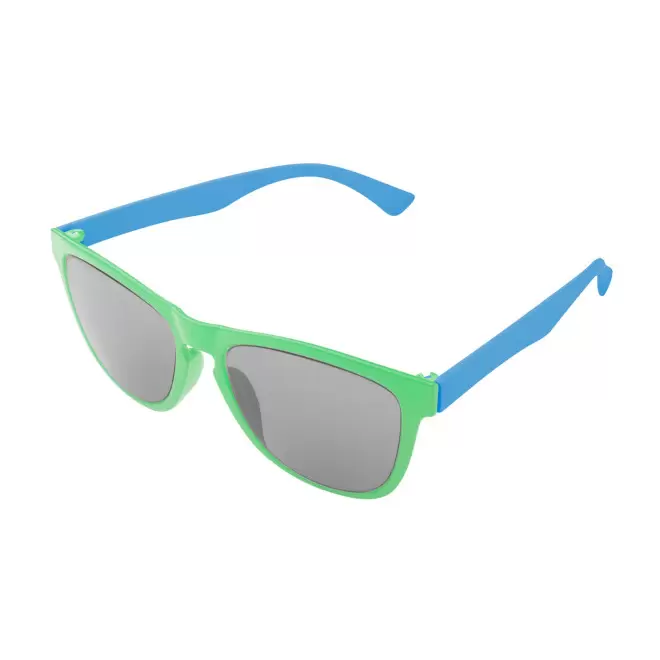 LUNETTES SOLEIL PERSONNALISABLES MIX & MATCH 'SUNWAY' - vert/bleu