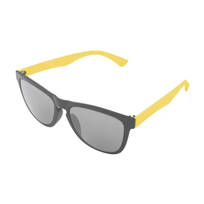 LUNETTES SOLEIL PERSONNALISABLES MIX & MATCH 'SUNWAY' - noir/jaune