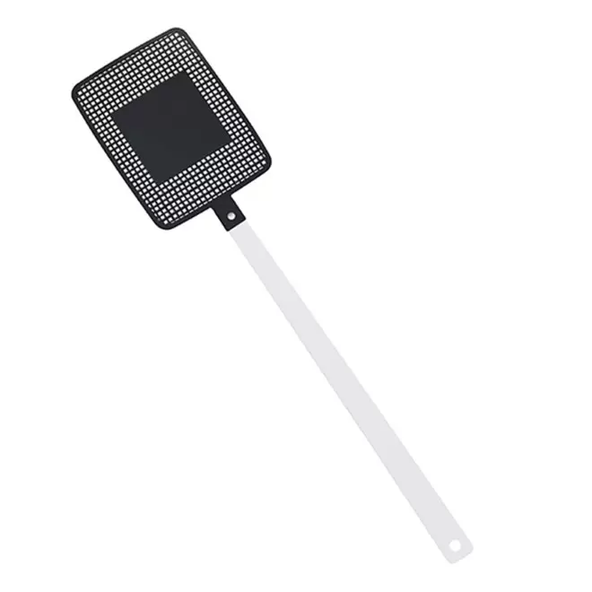 TAPETTE A MOUCHE PERSONNALISABLE MIX&MATCH 'FLYVE' - blanc/noir