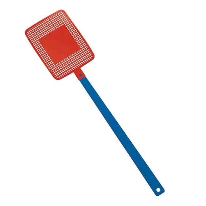 TAPETTE A MOUCHE PERSONNALISABLE MIX&MATCH 'FLYVE' - bleu/rouge