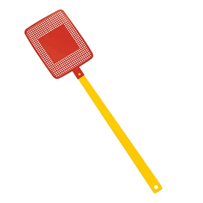 TAPETTE A MOUCHE PERSONNALISABLE MIX&MATCH 'FLYVE' - jaune/rouge