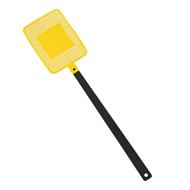 TAPETTE A MOUCHE PERSONNALISABLE MIX&MATCH 'FLYVE' - noir/jaune