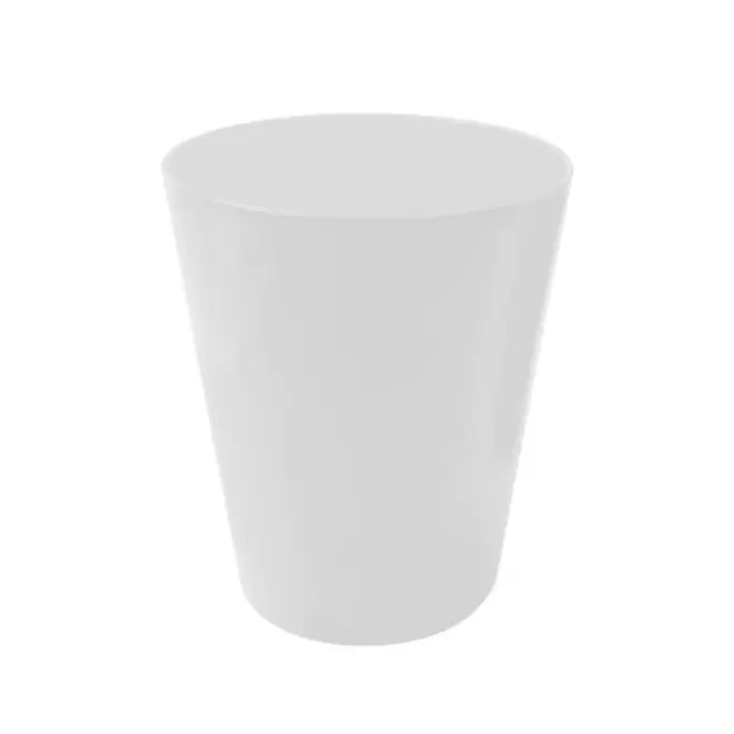 GOBELET REUTILISABLE PERSONNALISABLE 15 CL 'CUP' - blanc opaque
