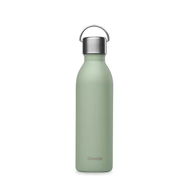 BOUTEILLE ISOTHERME PERSONNALISABLE QWETCH® 'ACTIVE' 600ML - tilleul