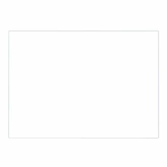 SET DE TABLE PUBLICITAIRE PLASTIFIÉ 'TERMOLI' - blanc