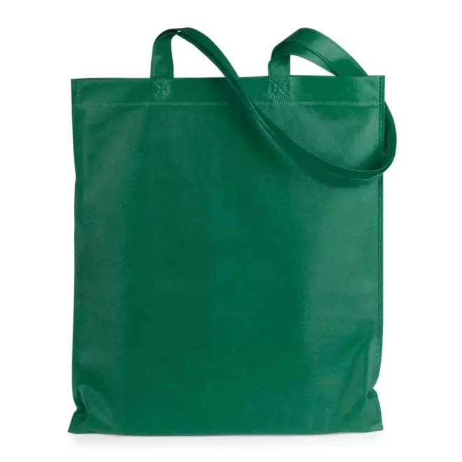 SAC SHOPPING PERSONNALISABLE ANSES LONGUES 'BONITO 70 GR' - vert