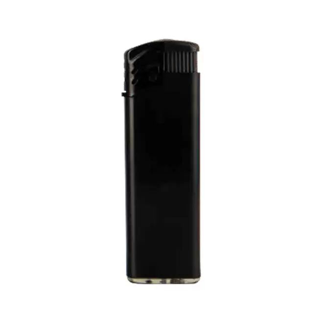 BRIQUET TEMPETE RECHARGEABLE PERSONNALISABLE 'TURBY' - noir