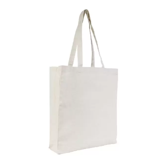 SAC COTON SOUFFLET 140G PERSONNALISABLE 'LARGO' - naturel