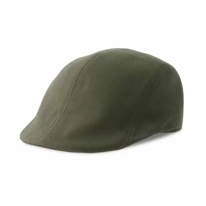 CASQUETTE STYLE GATSBY PERSONNALISABLE 'CAMDEN' - vert kaki