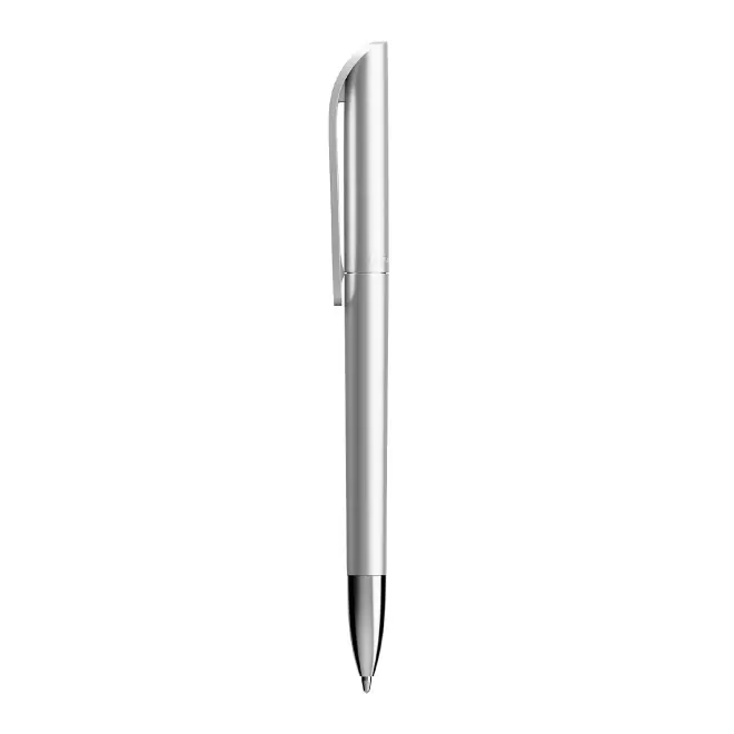 STYLO À BILLE PERSONNALISABLE BIC® 'SUPER CLIP ADVANCE GLACÉ' - argenté