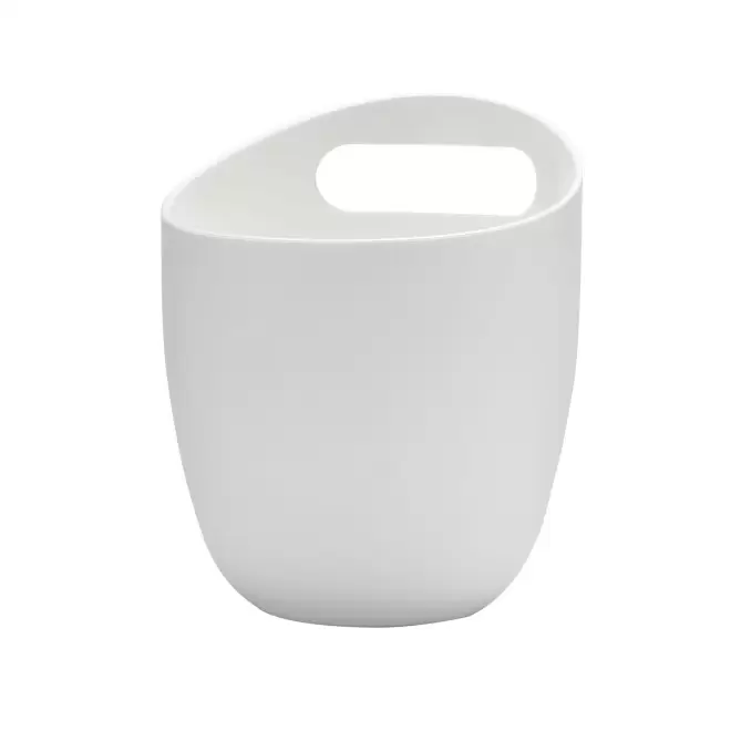 SEAU A GLACE MIE AVEC POIGNEE PERSONNALISE 'WINY' - blanc