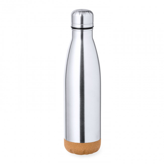 BOUTEILLE ISOTHERME PERSONNALISABLE 'WHISTLER RECYCLE' - argenté