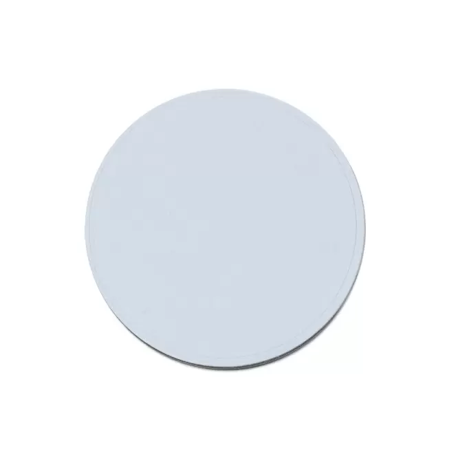 DESSOUS DE VERRE MIF EN CUIR RECYCLE 'COLETTE' - bleu ciel