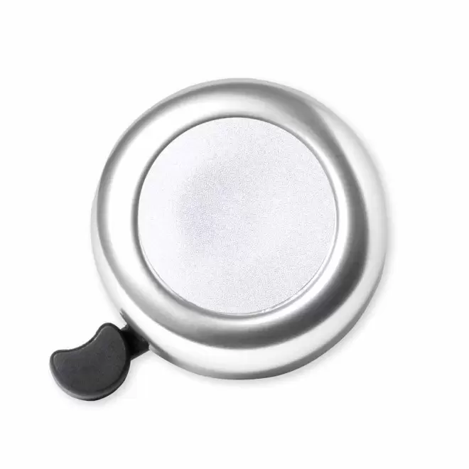 SONNETTE DE VÉLO PUBLICITAIRE 'GIUVA' - argenté