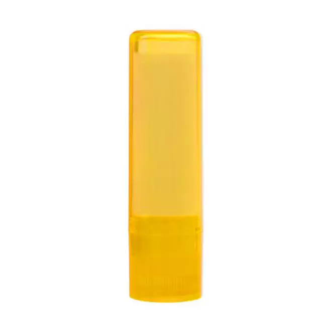 BAUME A LEVRE STICK PLASTIQUE PERSONNALISABLE 'BALSMA' - jaune mat