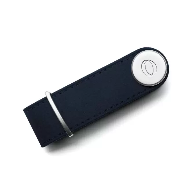 PORTE CLE PERSONNALISABLE VIS MIF 'CLARA' - bleu nuit