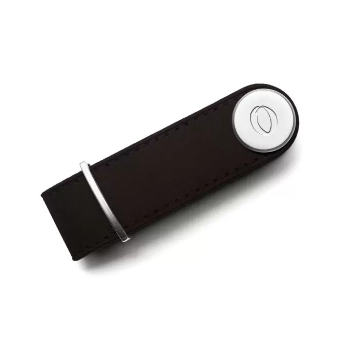 PORTE CLE PERSONNALISABLE VIS MIF 'CLARA' - chocolat