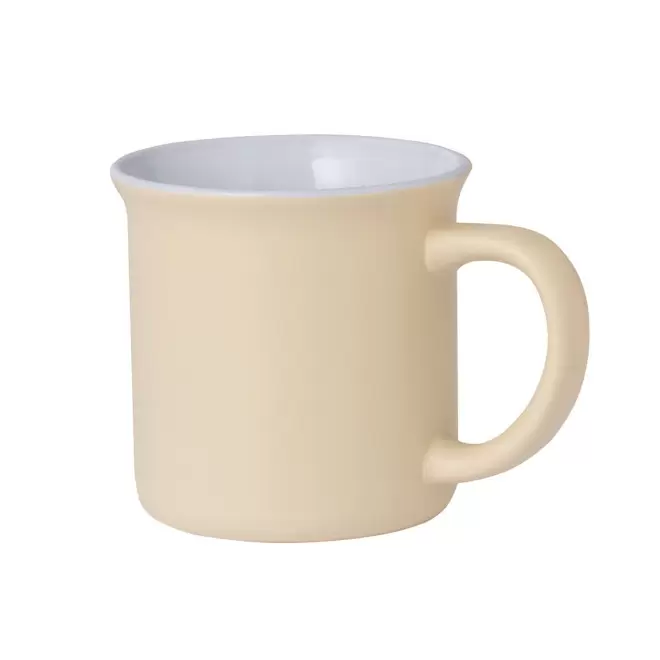 TASSE EN CERAMIQUE PERSONNALISABLE 'BROBY' - naturel